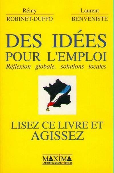 Des idées pour l'emploi. Réflexion globale, solutions locales - Rémy Robinet-Duffo