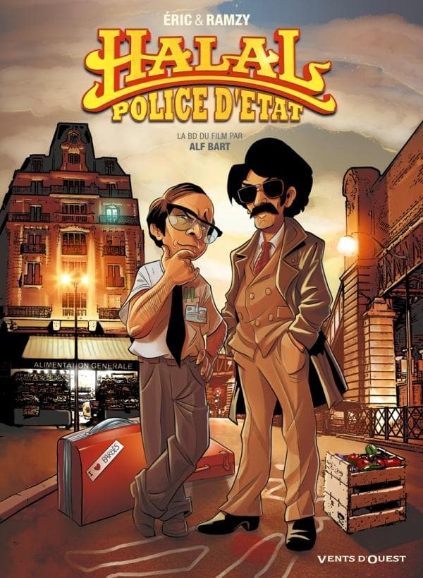 halal, police d'Etat ; la BD du film