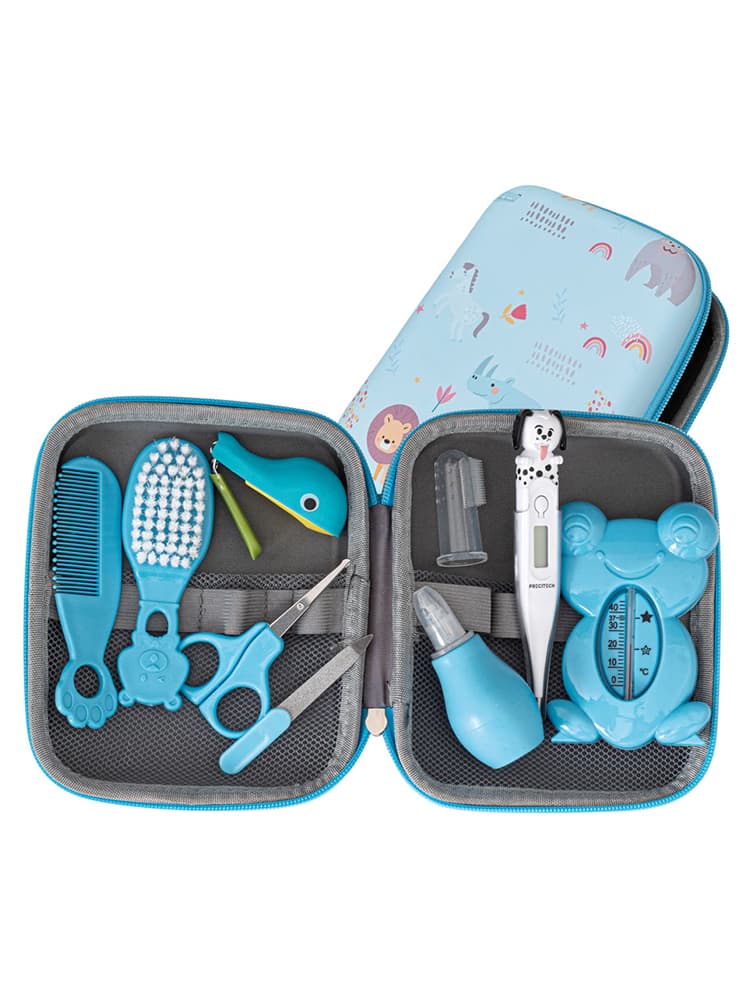 Plic Ma Petite Trousse Bébé Bleue 9 Produits - Couleur : Bleue